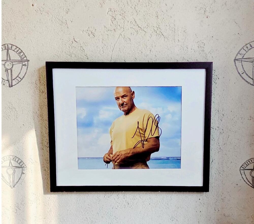 Terry O'Quinn Signed Autograph Lost 11X14 Framed & Matted COA